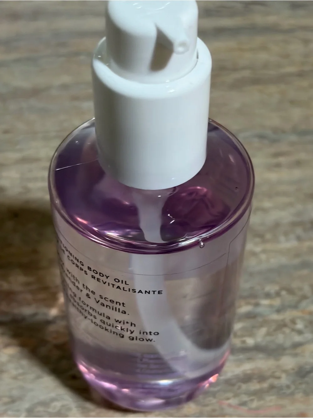 Victoria's Secret Lavender & Vanilla Relax Body Oil